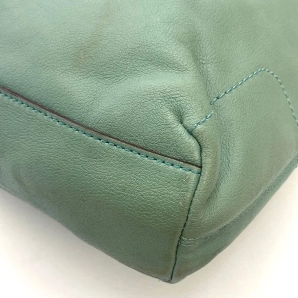 Coach Women's Laser-Cut Signature Aubrey Leigh Slim Leather Tote 17041 - Picture 7 of 14